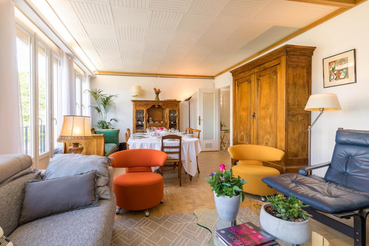 Appartement Climatise 100M2 7Mn Centre Ville Garage 5Pieces 5 Adultes Bebe Arrivee Autonome Dijon Exteriör bild