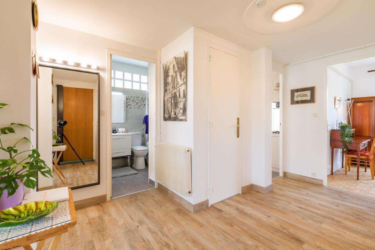 Appartement Climatise 100M2 7Mn Centre Ville Garage 5Pieces 5 Adultes Bebe Arrivee Autonome Dijon Exteriör bild